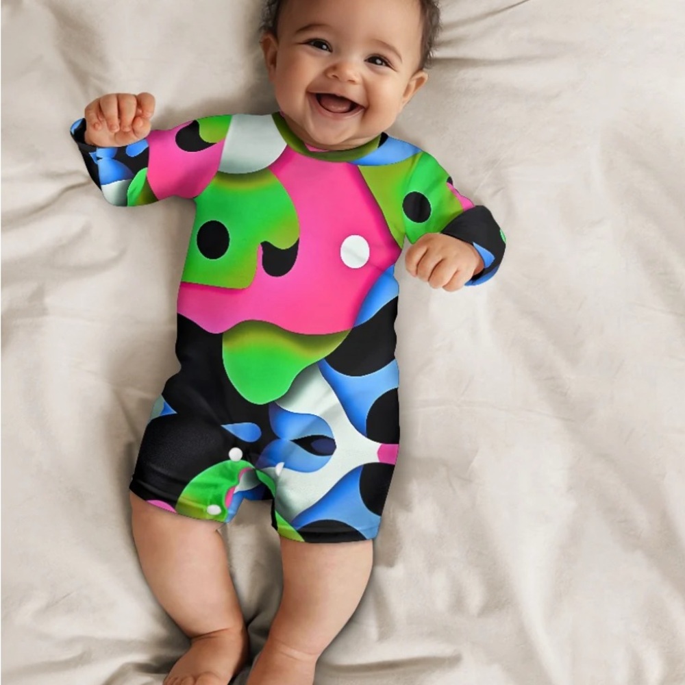 Colorful Kids Romper